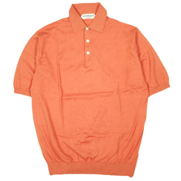 Sovereign Cotton Silk Knit Polo Shirt