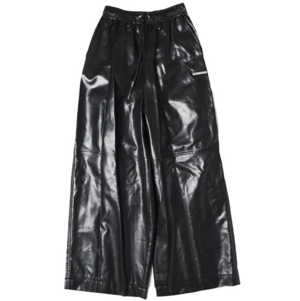 PRANK PROJECT Synthetic Leather Wide Pants