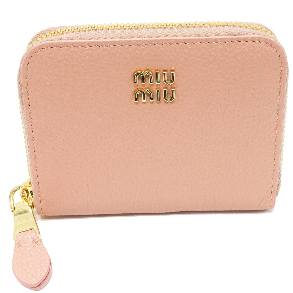Miu Miu 5MM268 Grain Leather Coin Case
