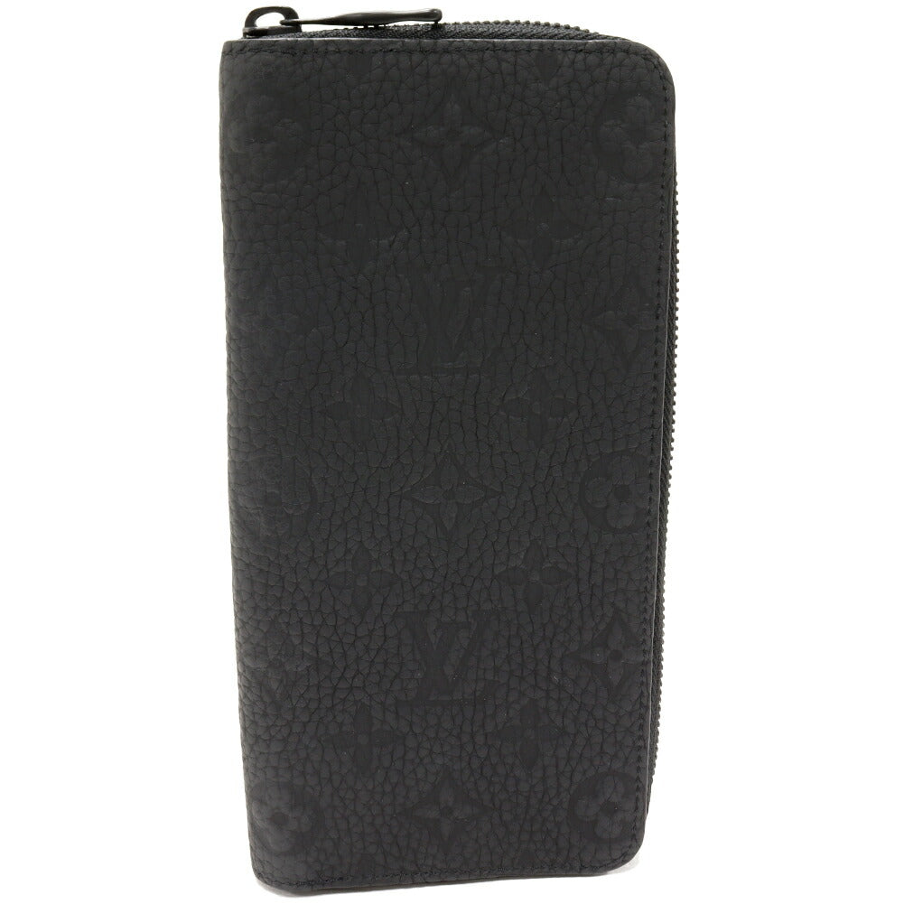 Louis Vuitton Zippy Wallet Vertical Monogram Taurillon Long Wallet