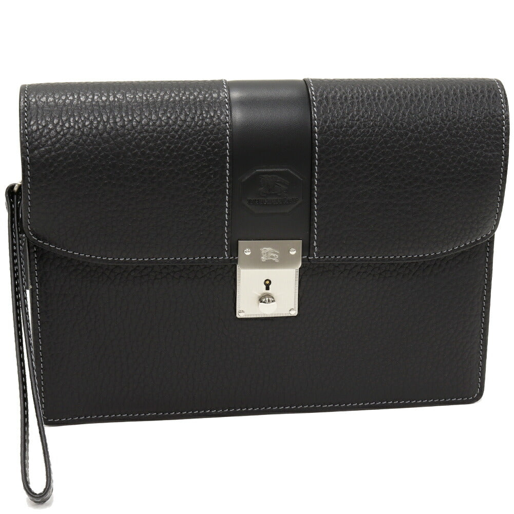 Burberry Calf Clutch Bag