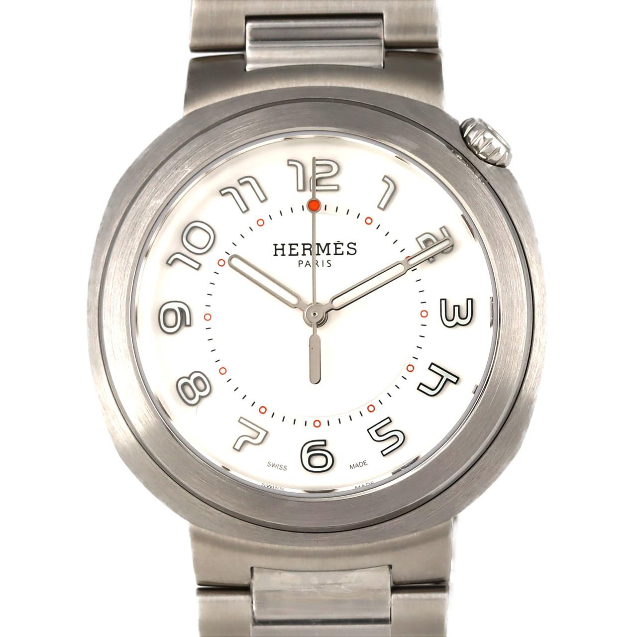 Hermes Hermes Cut Stainless Steel Automatic