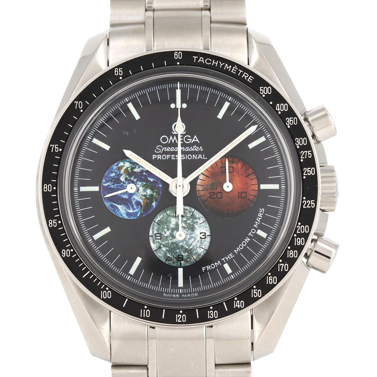 Omega Speedmaster Professional From The Moon To Mars Stainless Steel Watch