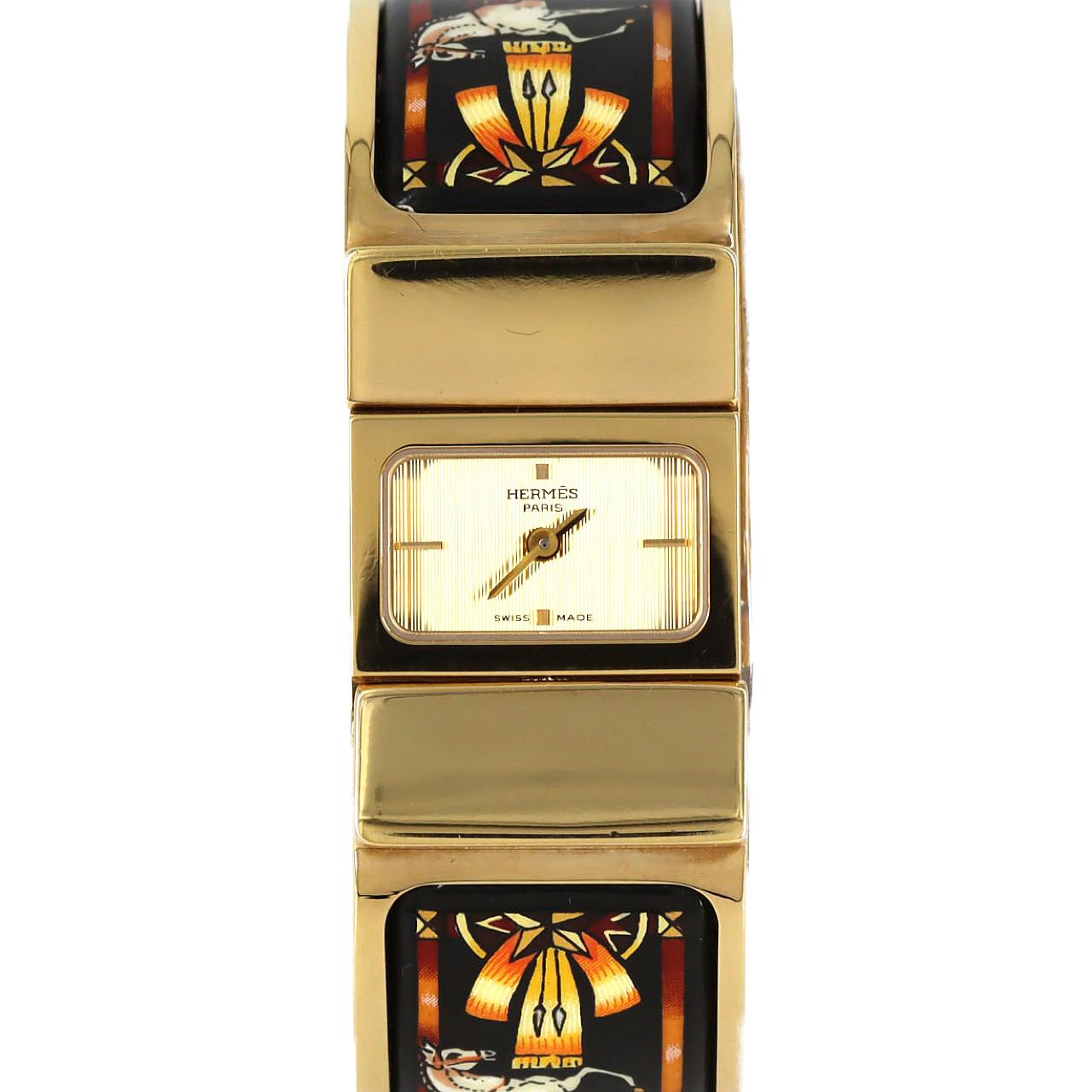 Hermes Roque Enamel Quartz