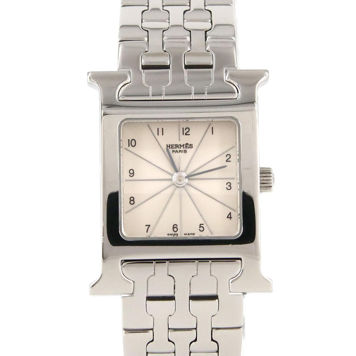 Hermes H Watch Stainless Steel Quartz