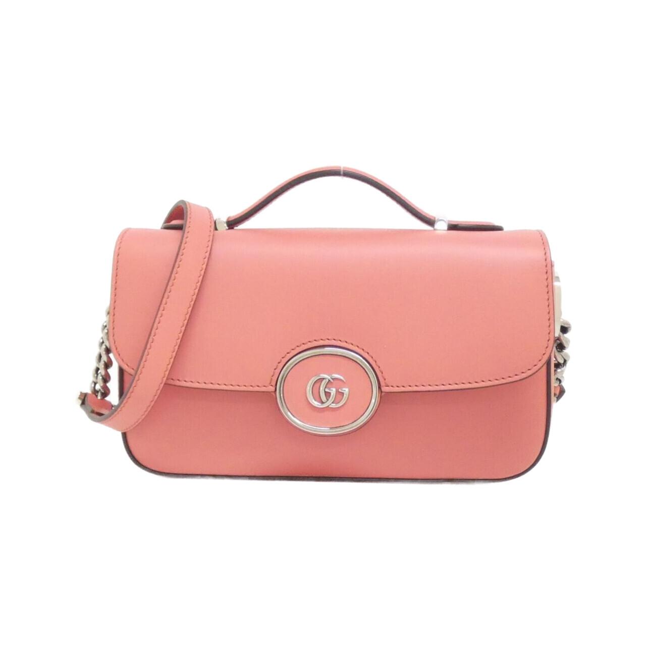 Gucci PETITE GG Leather Shoulder Bag