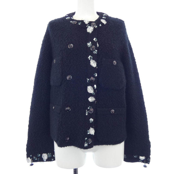 Chanel Cashmere Collarless Jacket