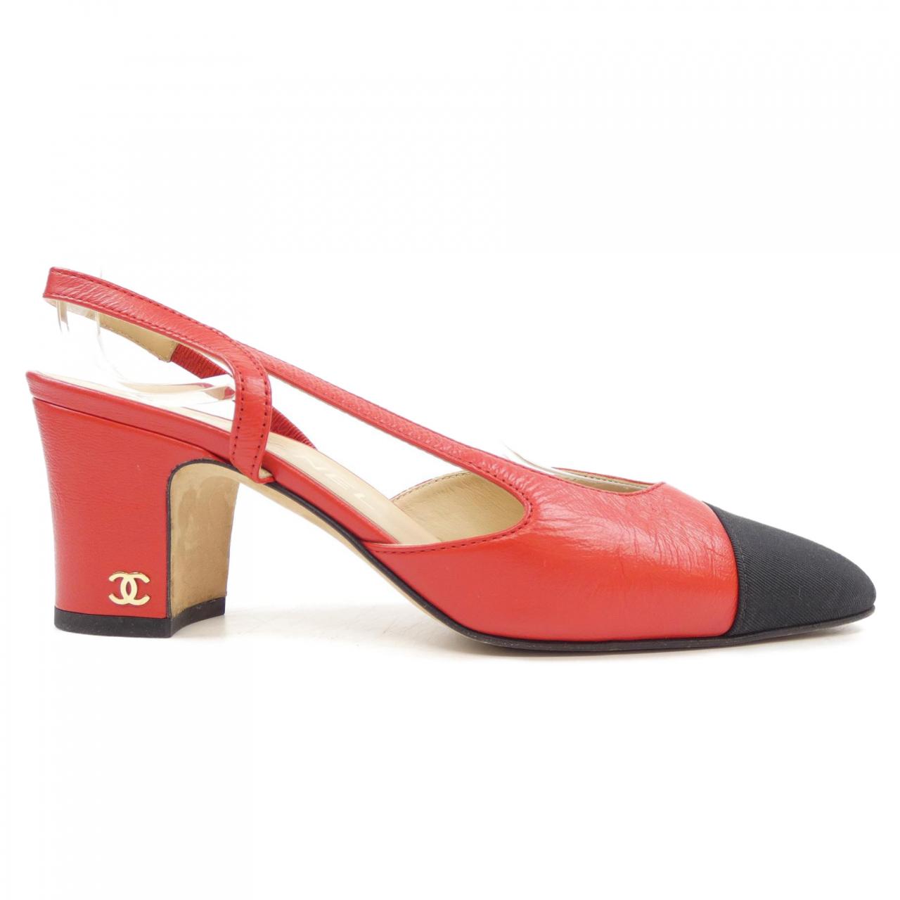 Chanel G31318 Slingback Shoes