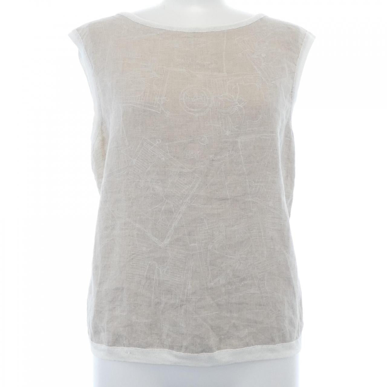 Hermes Linen Blend Top