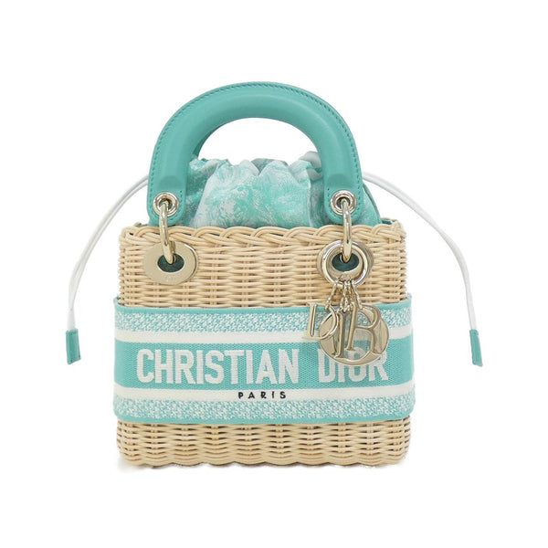 Christian Dior DIORIVIERA Lady Dior Wicker Bag