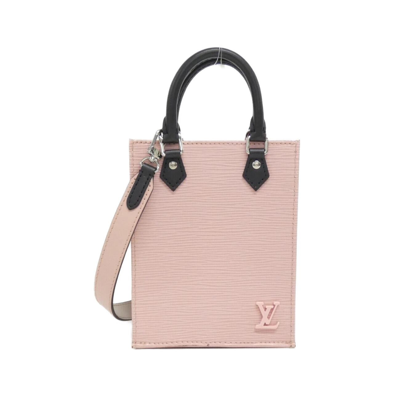 Louis Vuitton Petit Sac Plat Leather Shoulder Bag