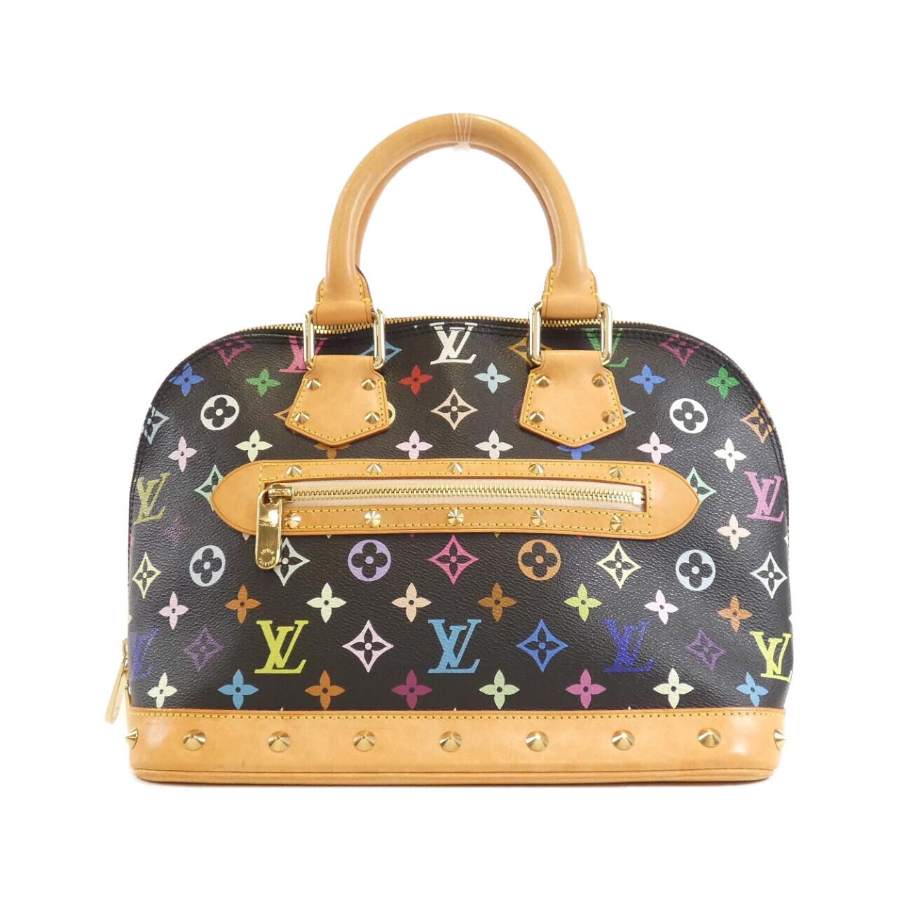 Louis Vuitton Multicolor Alma Coated Canvas Handbag