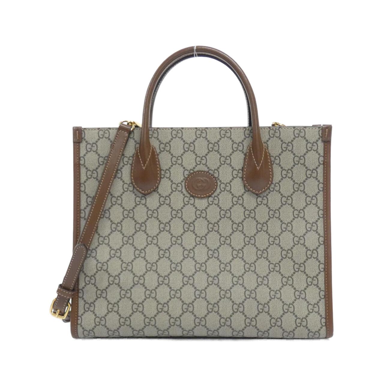 Gucci GG Supreme Canvas Tote Bag