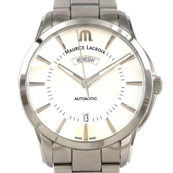 Maurice Lacroix Pontos Day Date Stainless Steel Automatic