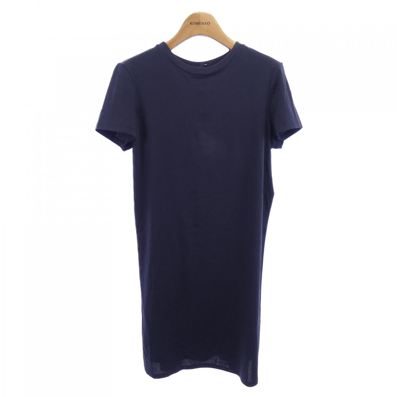 Chanel Knit Dress Blue Pre-owned