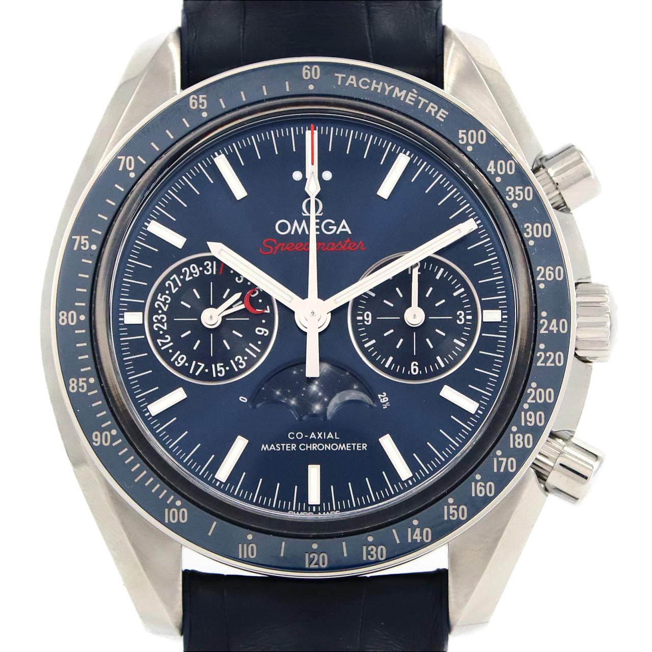 Omega Speedmaster Moonphase Stainless Steel Watch