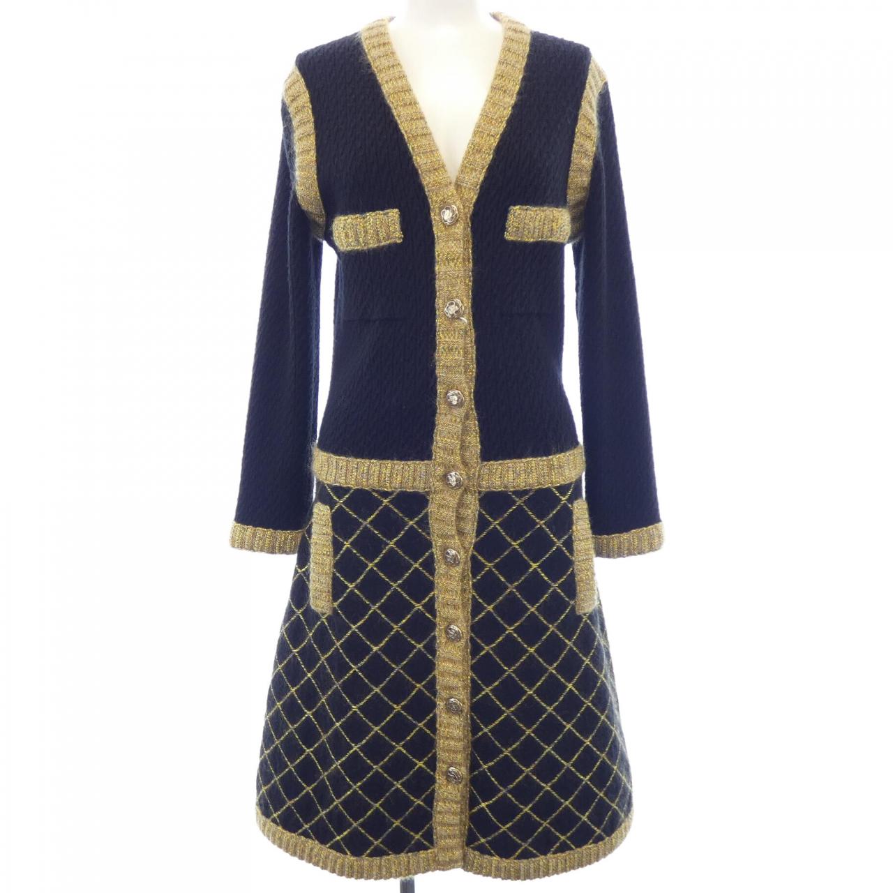Chanel Cashmere Blend Dress
