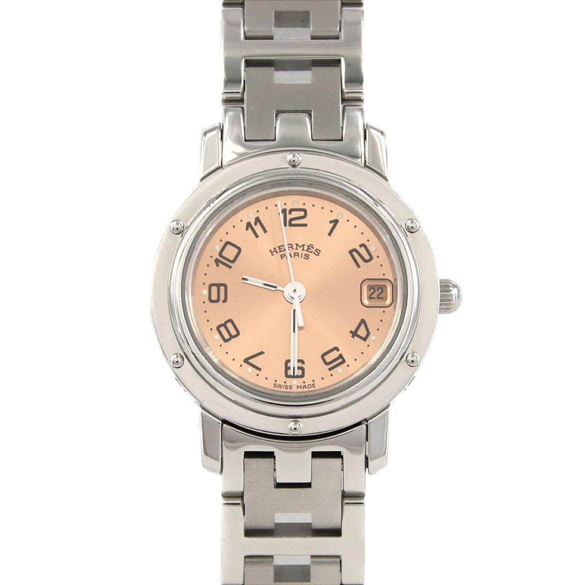 Hermes Clipper Stainless Steel Quartz