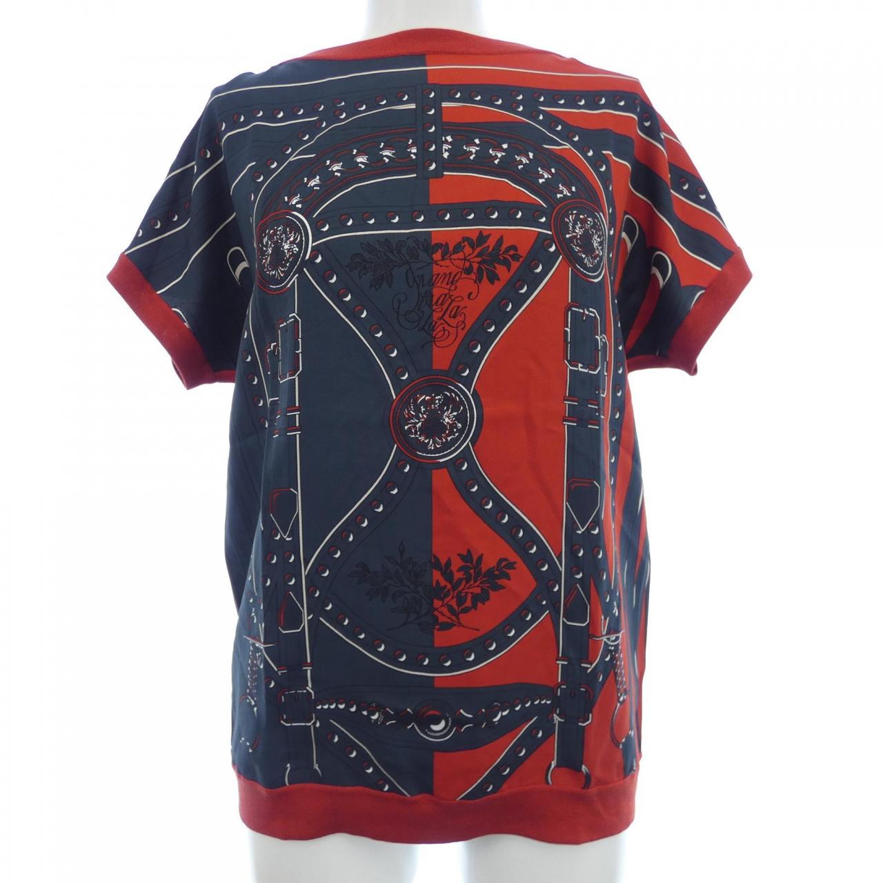 Hermes Twillreine Silk Top