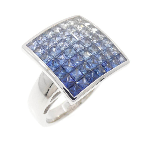 Jeune Au750 White Gold Sapphire Ring