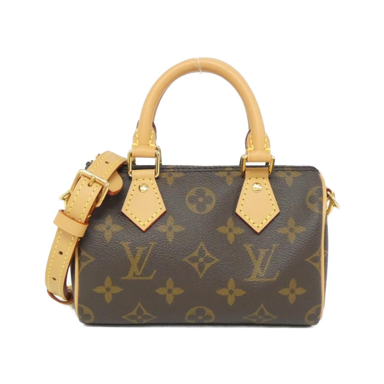 Louis Vuitton Nano Speedy Monogram Boston Bag