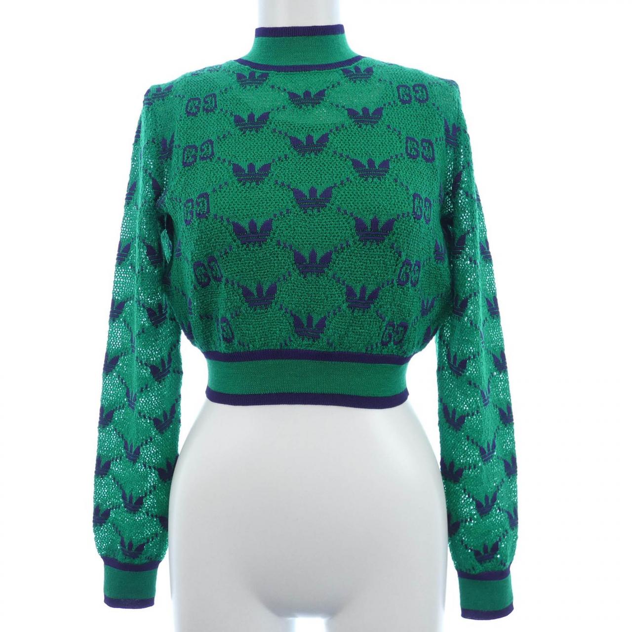 Gucci Adidas Knit Top
