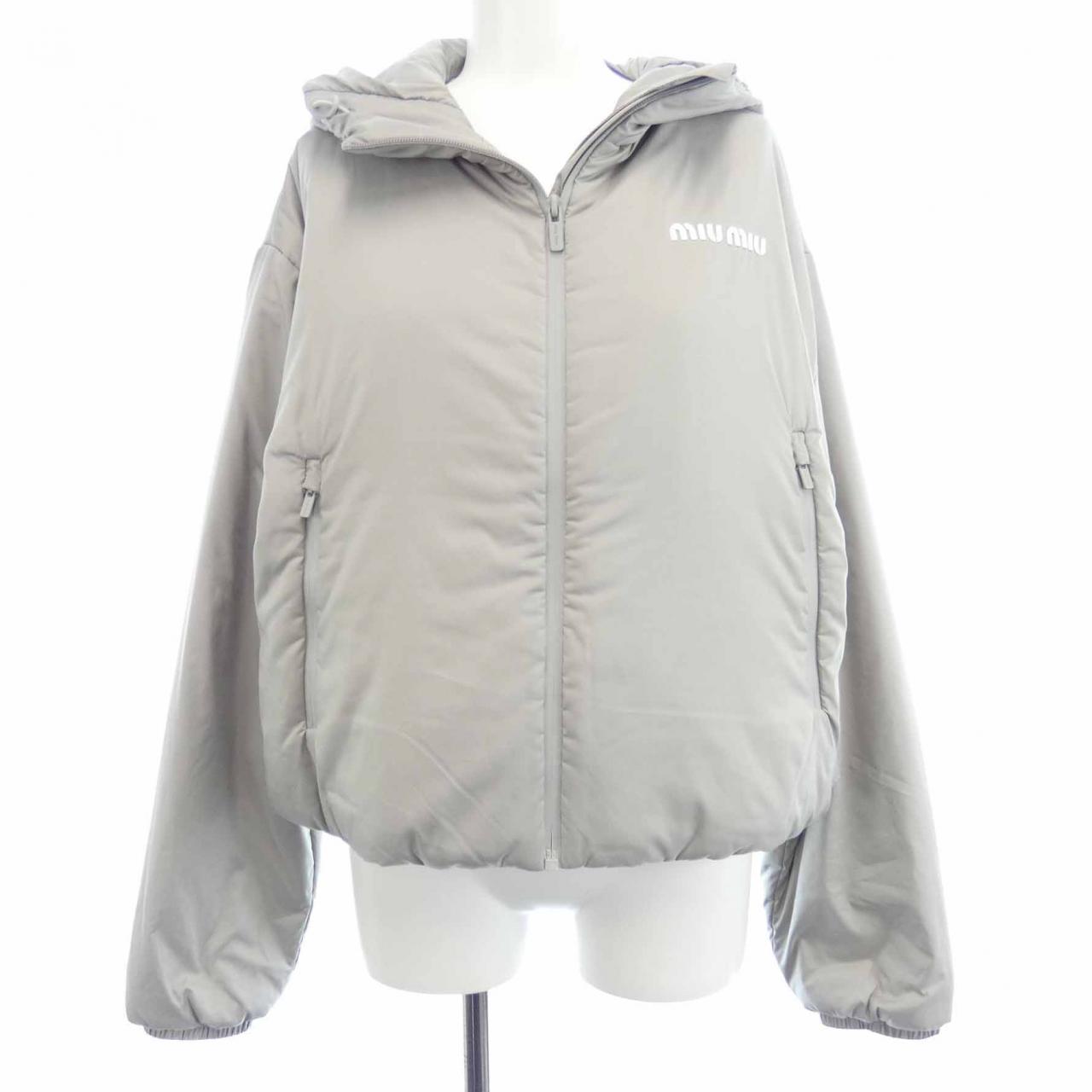 Miu Miu Technical Pongee Down Jacket