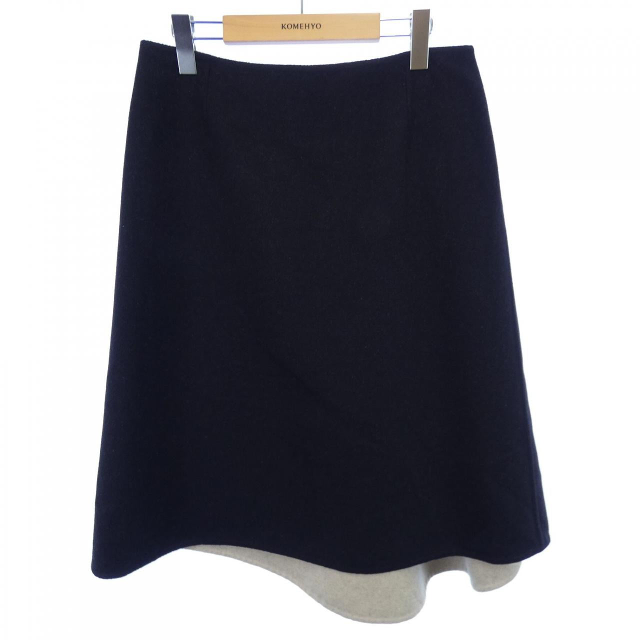 Hermes Cashmere Blend Skirt