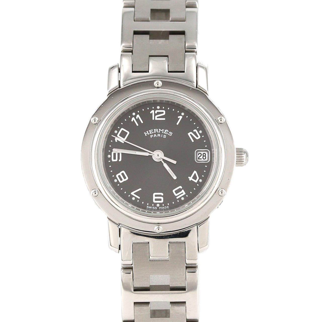 Hermes Clipper Stainless Steel Quartz