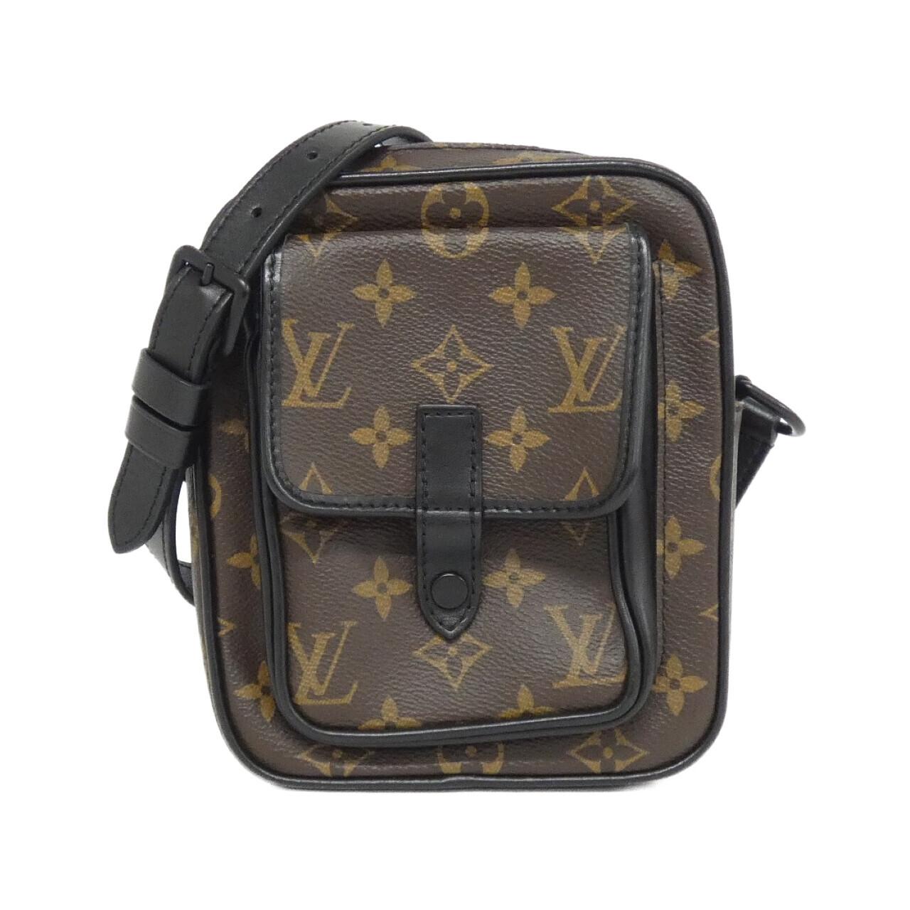 Louis Vuitton Monogram Macassar Christopher Wearable Wallet Shoulder Bag