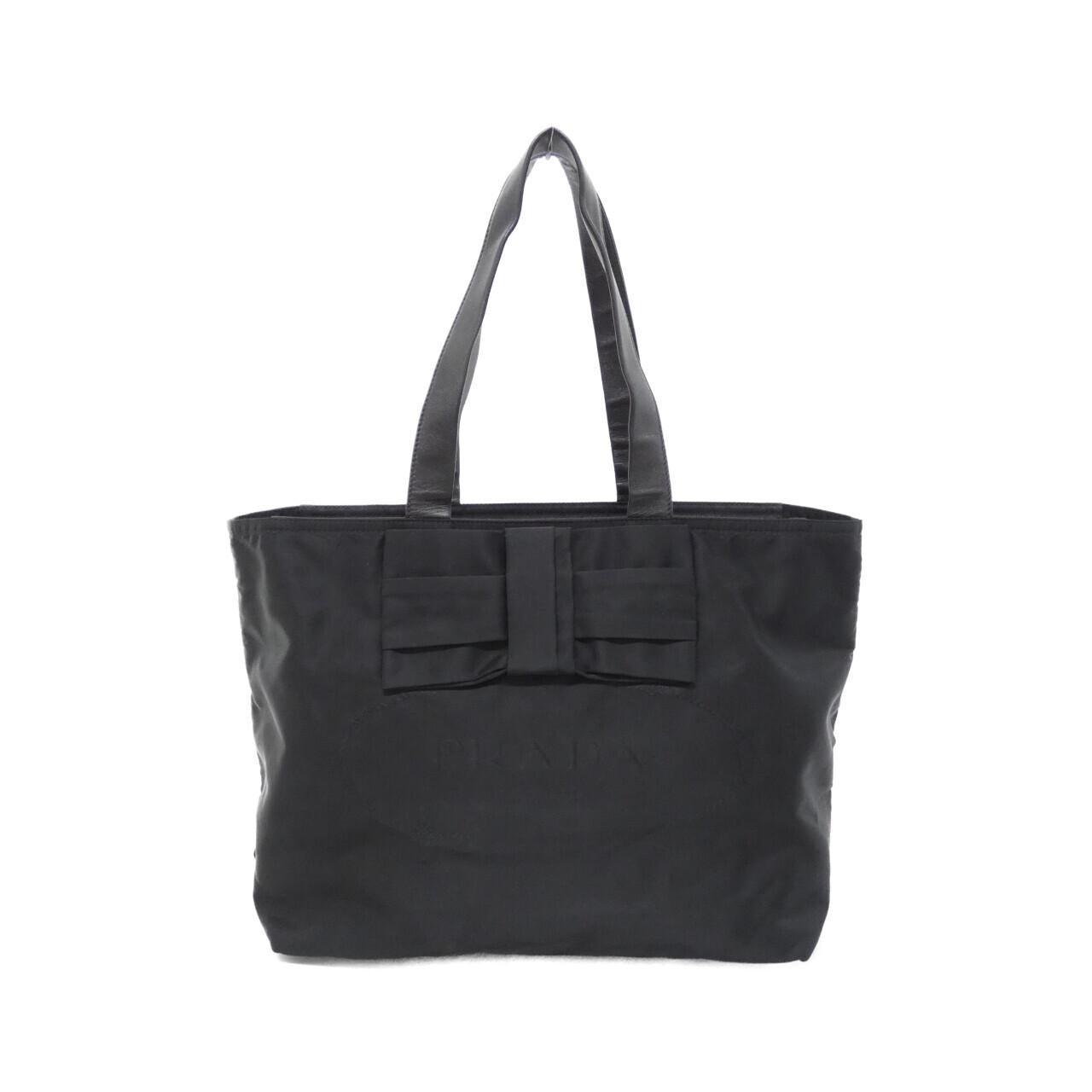 Prada 1BG052 Jacquard Fiocco Tote Bag