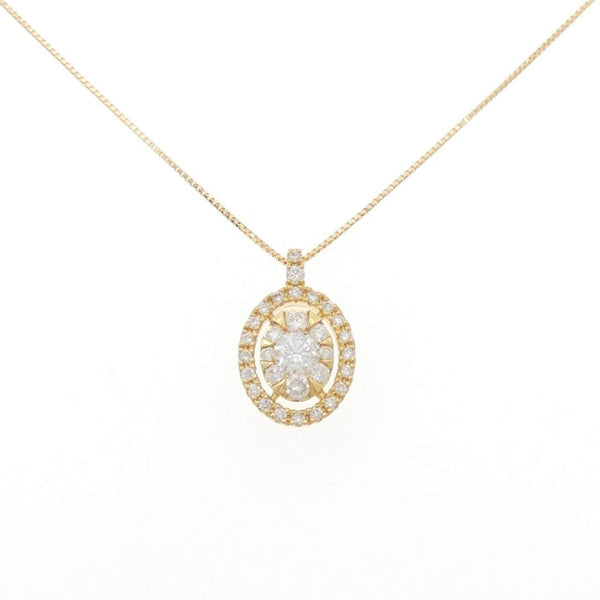 Au750 Diamond Necklace