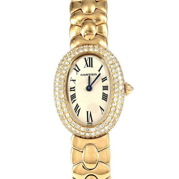 Cartier Baignoire Yellow Gold Quartz