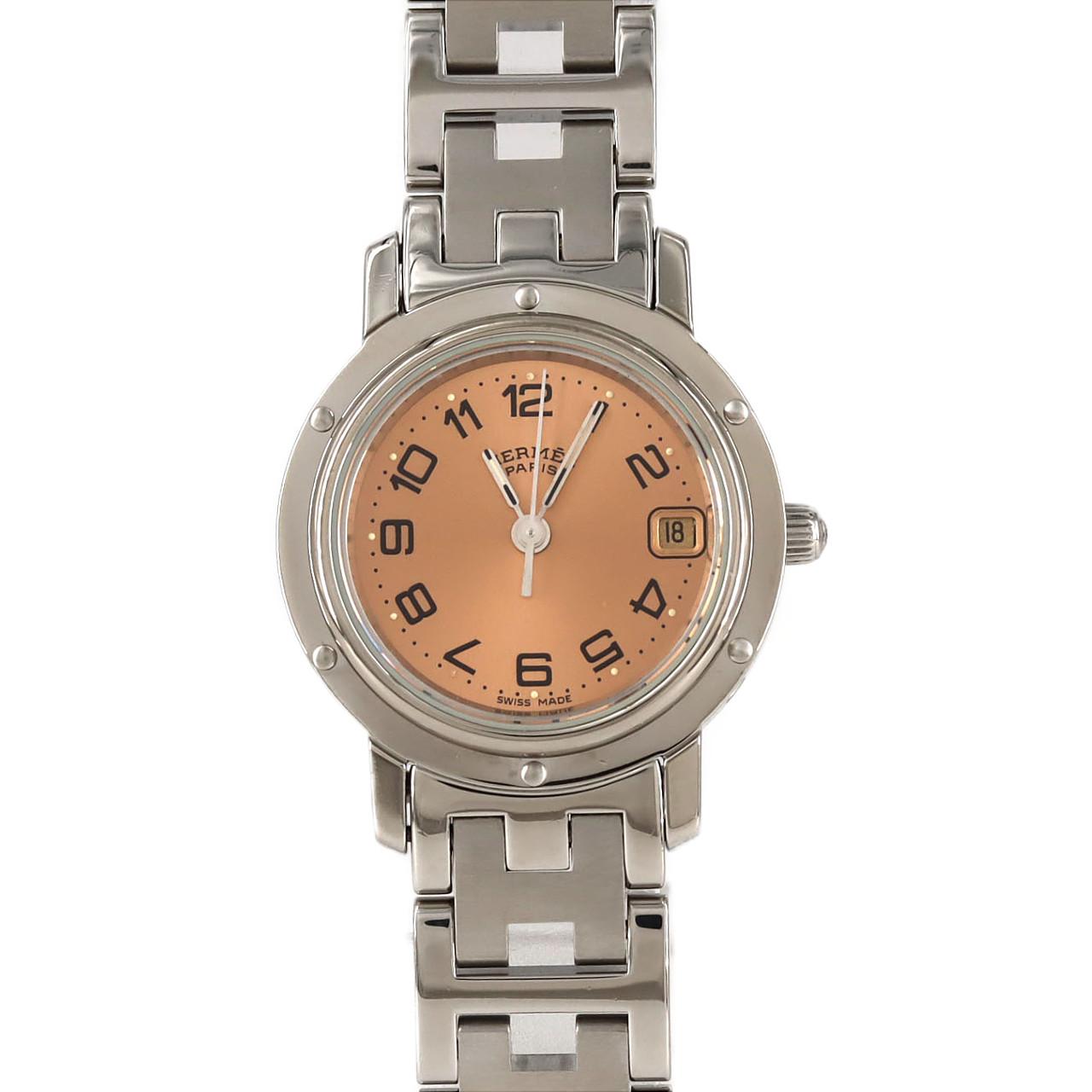 Hermes Clipper Stainless Steel Quartz