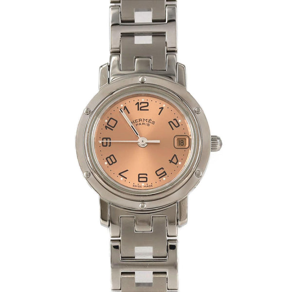 Hermes Clipper Stainless Steel Quartz