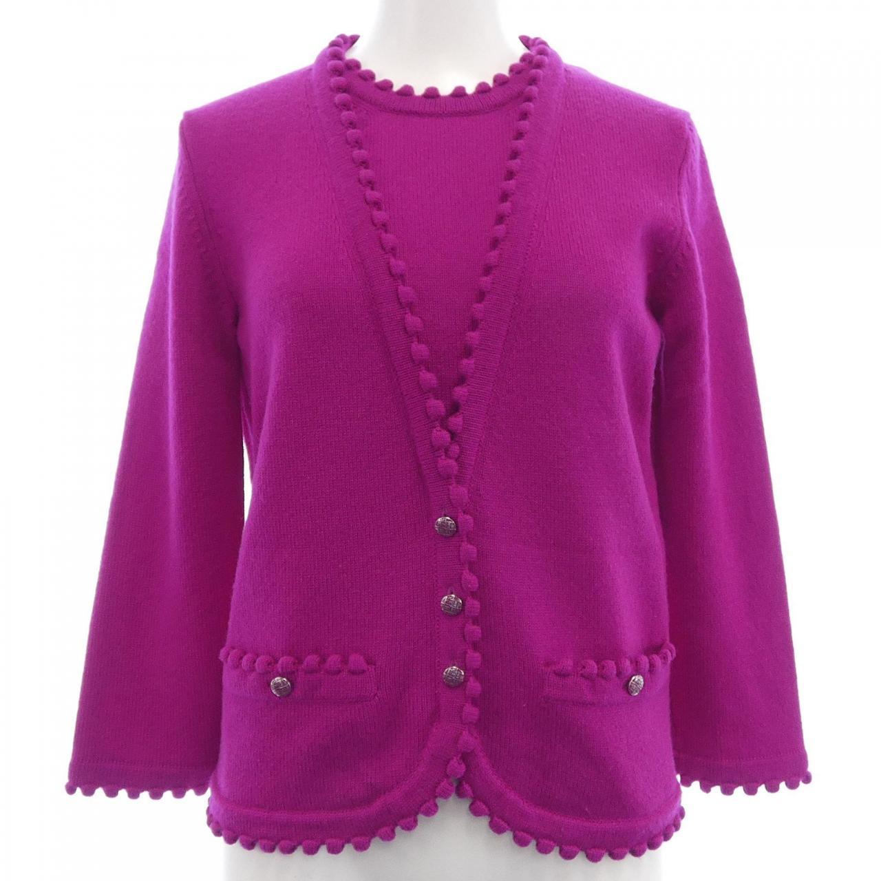 Chanel Cashmere Knit Top