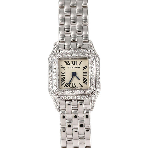 Cartier Mini Panthere White Gold Quartz