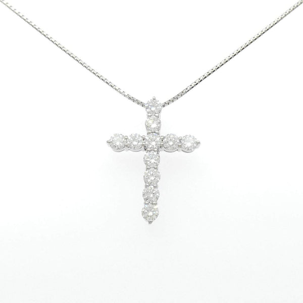 Pt900 Pt850 Diamond Necklace
