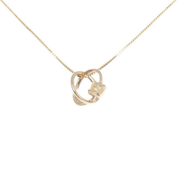 STAR JEWELRY Au750 Rutilated Quartz Necklace