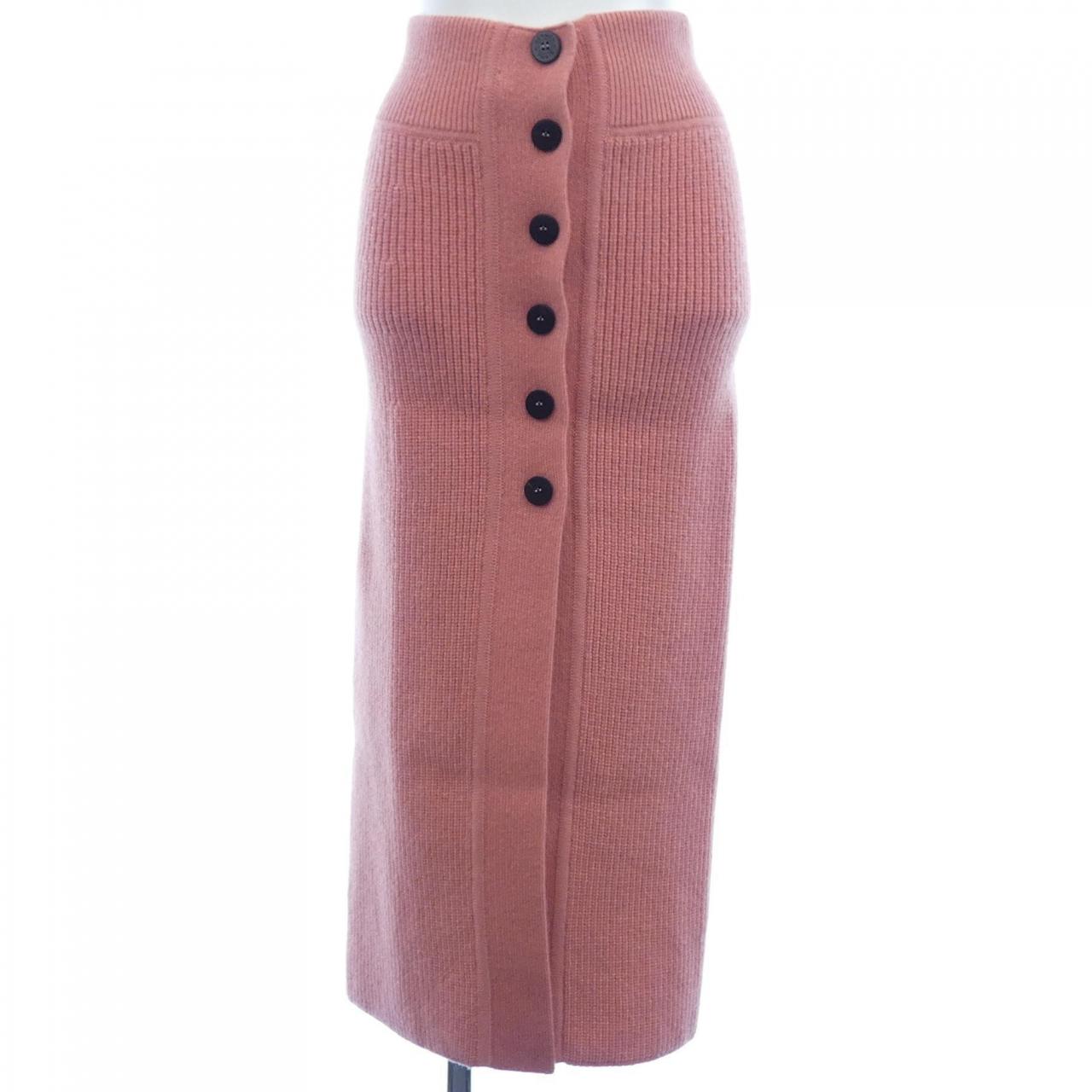 Hermes Cashmere Skirt