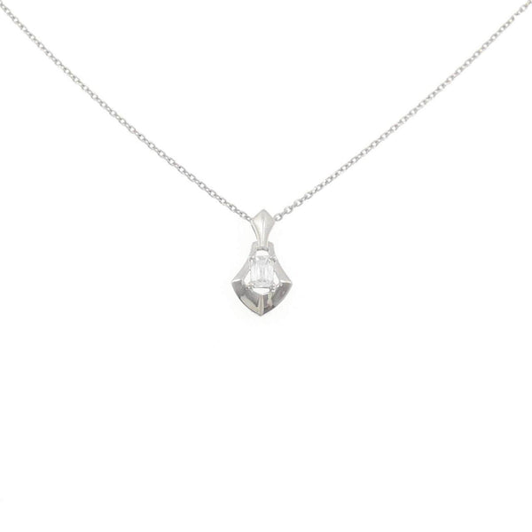 GSTV Platinum Diamond Necklace