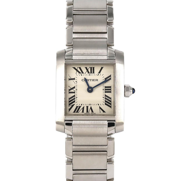 Cartier Tank Francaise Stainless Steel Watch