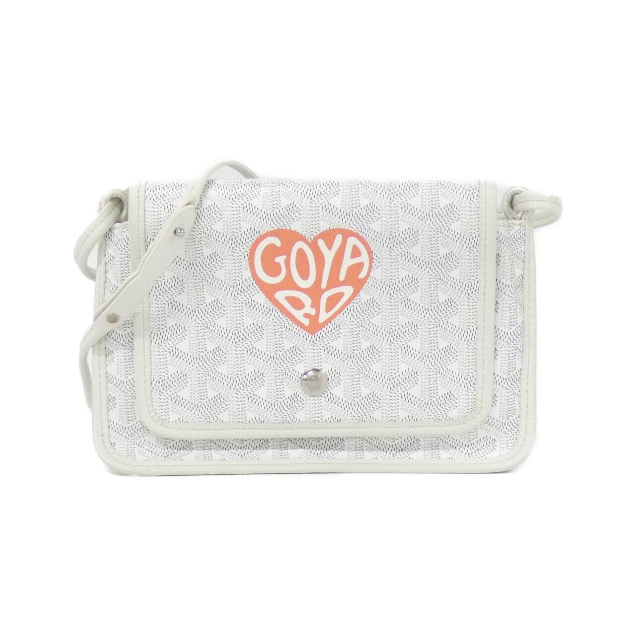 Goyard Plume Coated Canvas Shoulder Bag