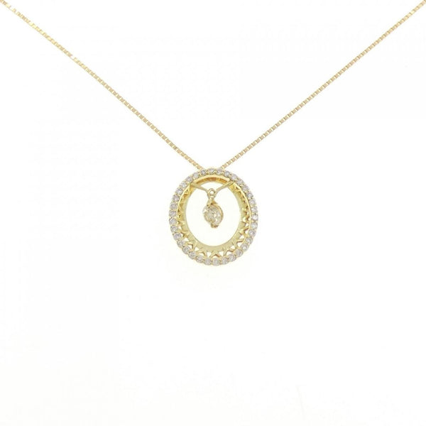 Au750 Diamond Necklace