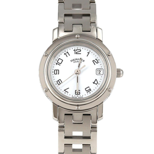 Hermes Clipper Stainless Steel Quartz