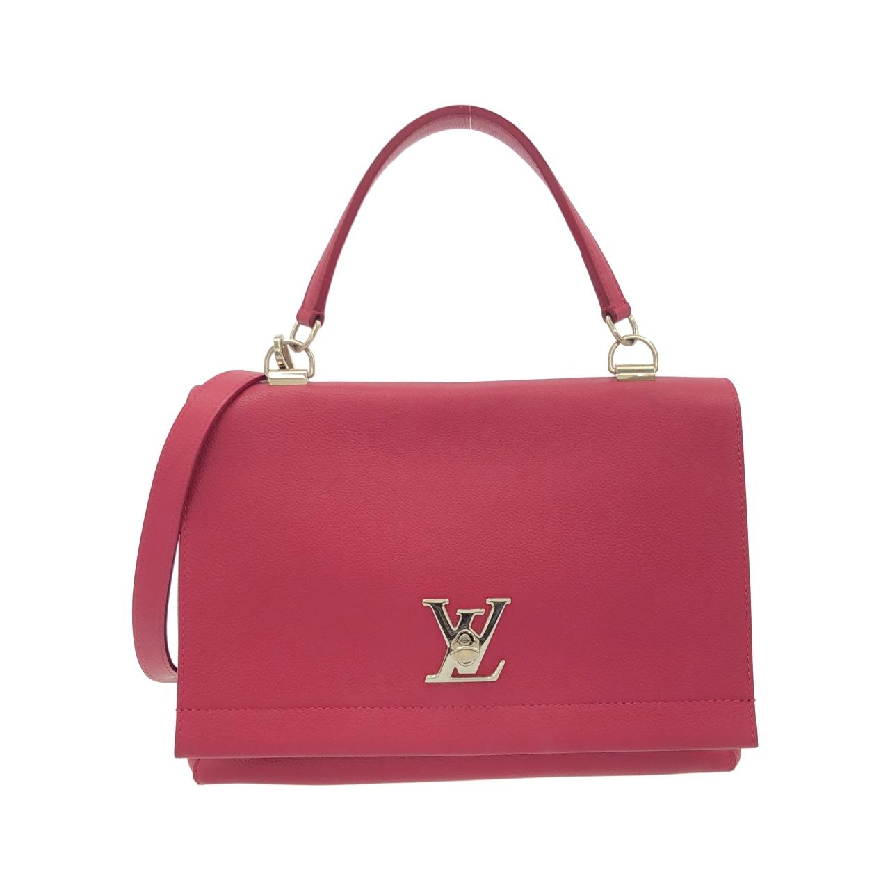 Louis Vuitton Lockme Cartable Calf Shoulder Bag