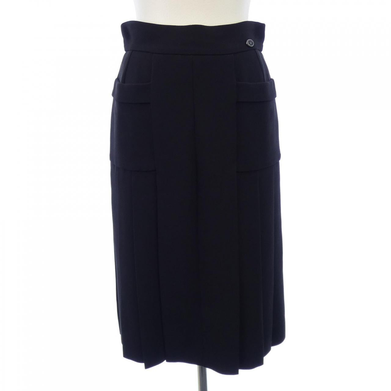 Chanel Silk Skirt