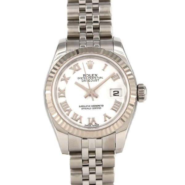 Rolex Datejust Stainless Steel White Gold Automatic
