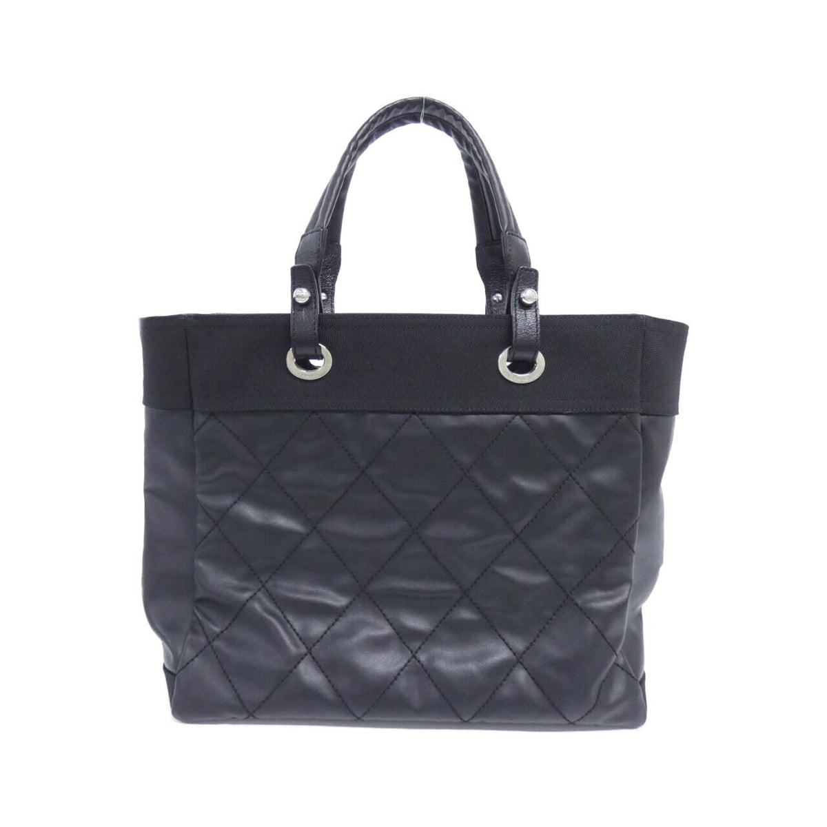 Chanel Paris Biarritz Line Canvas Tote Bag