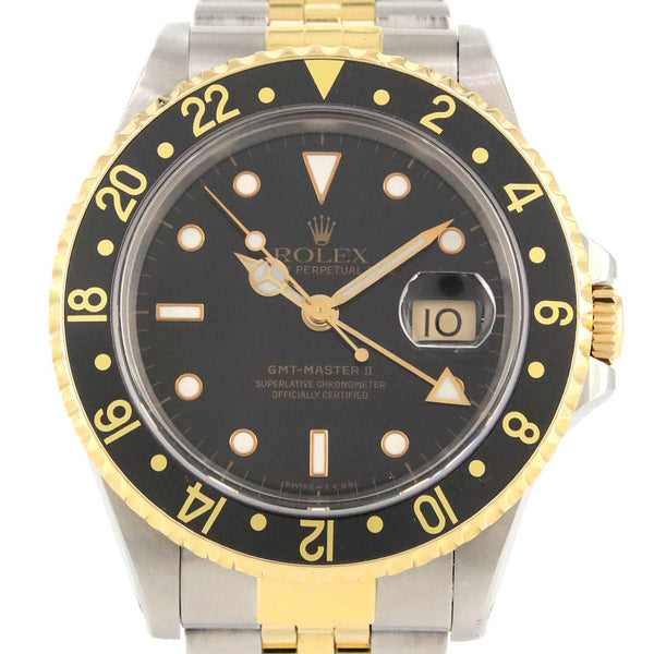 Rolex GMT-Master II Stainless Steel Yellow Gold